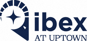 an image of the ibex logo ibex at uptown logo, transparent png download